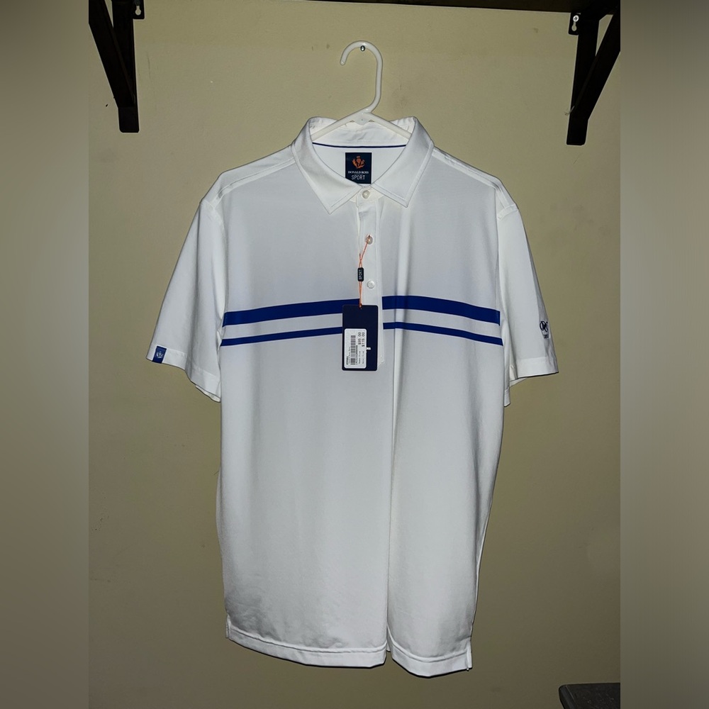 Donald Ross White/Royal Golf Polo